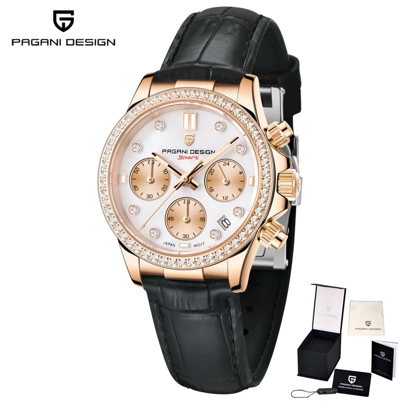 Luxury Watch & Jewellery - PAGANI DESIGN Luksusowy damski zegarek z