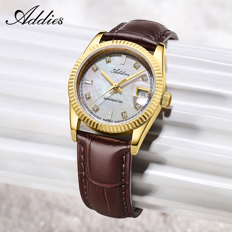 Luxury Watch & Jewellery - Zegarek damski Addies 585 Quartz, 28mm,