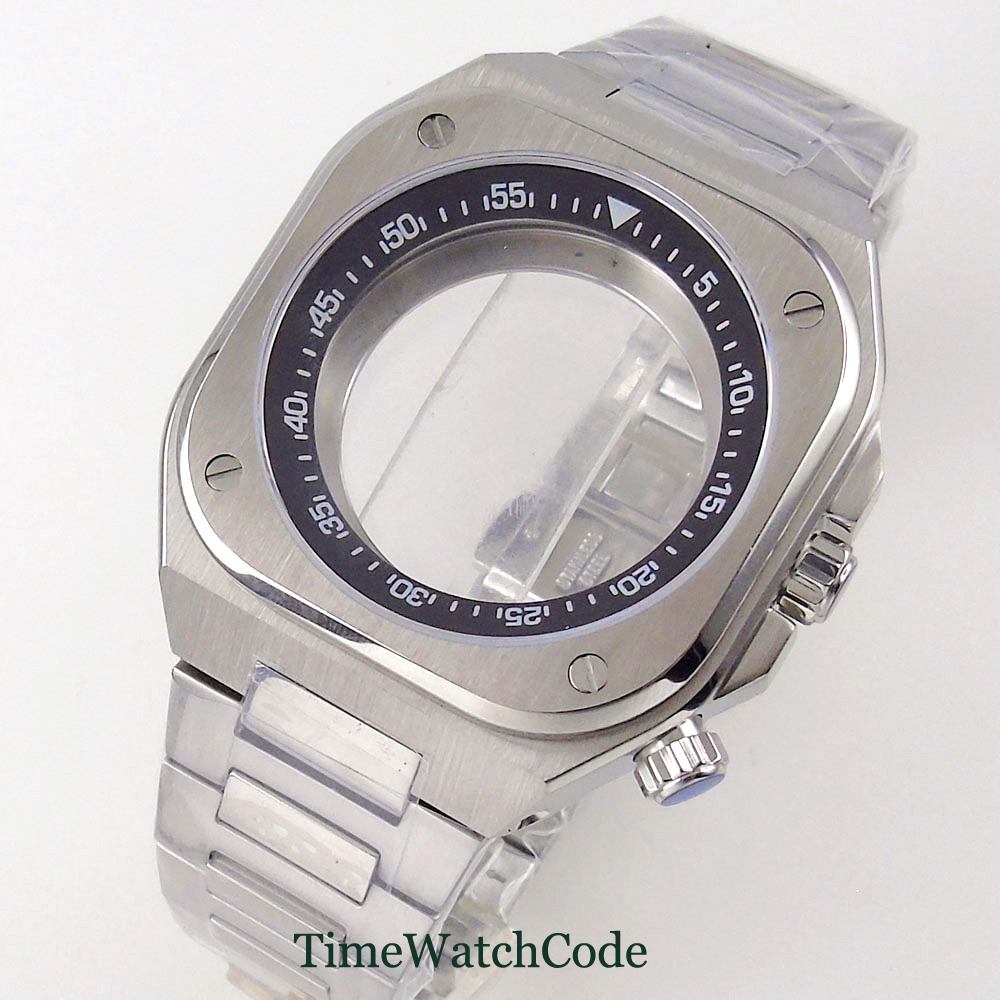 Bronze Case Watch - Obrotowy pierścień wewnętrzny 42 mm do