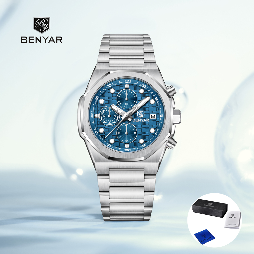 Luxury Watch Uk - 2025 Nowe męskie zegarki BENYAR Najlepsze