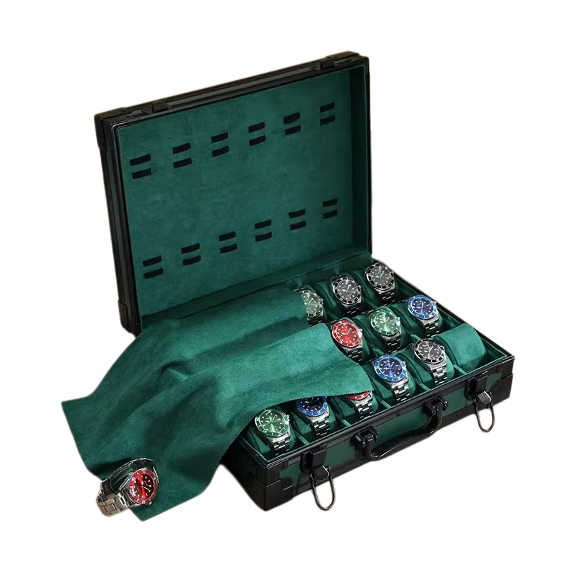 Luxury Watch Brands Logo - Etui na zegarki OEM, aluminiowa obudowa,