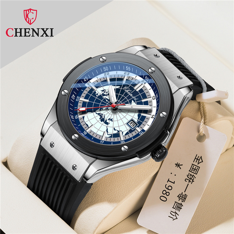 Luxury Watch Brands In World - CHENXI 82442 Zegarek kwarcowy Mężczyźni Dorywczo