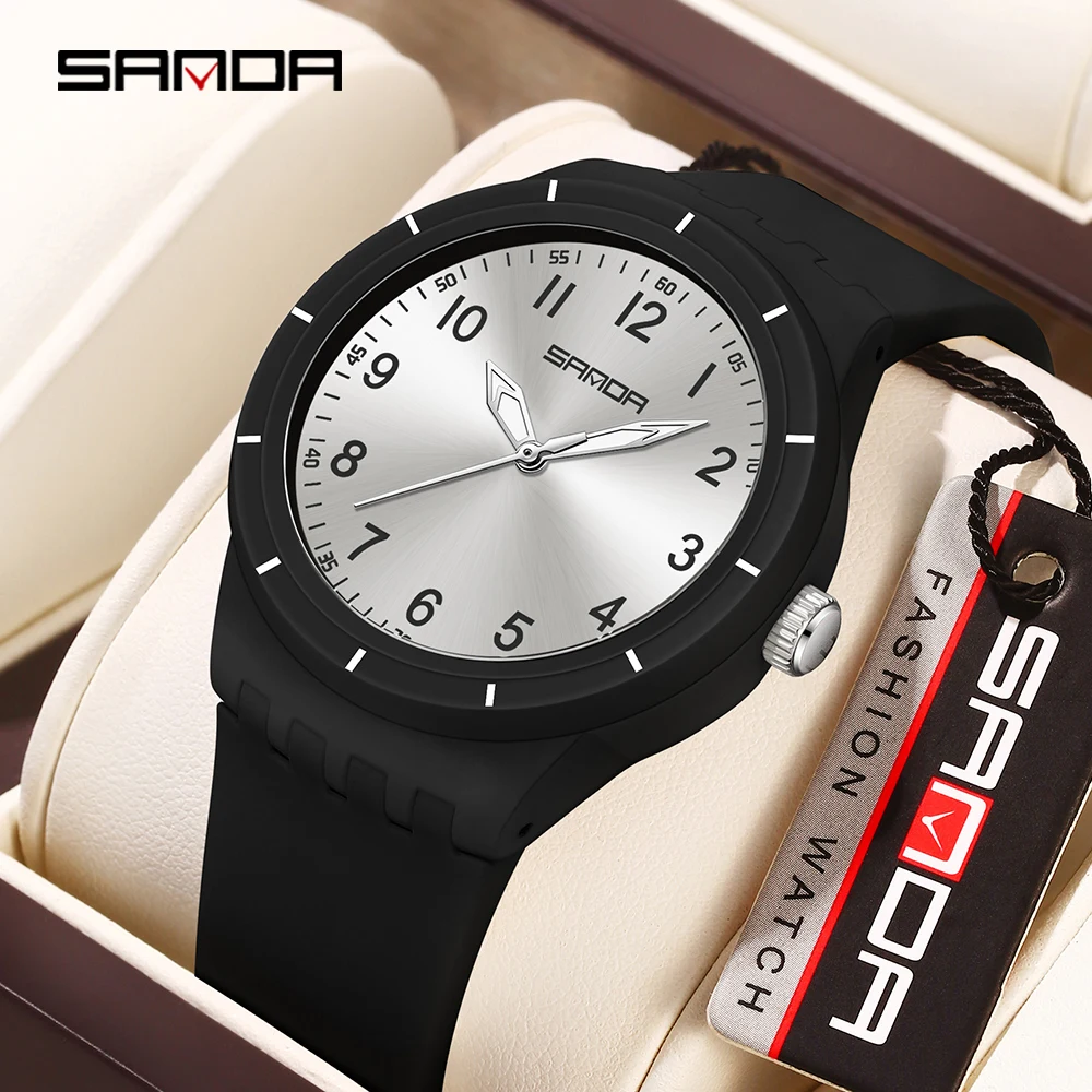 Luxury Watch Store - SANDA 9075 Lekki damski zegarek kwarcowy