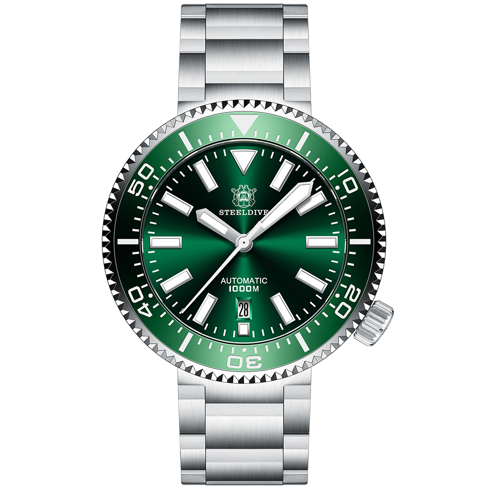 Seiko Watch Prospex - STEELDIVE męskie zegarki automatyczne zegarek dla