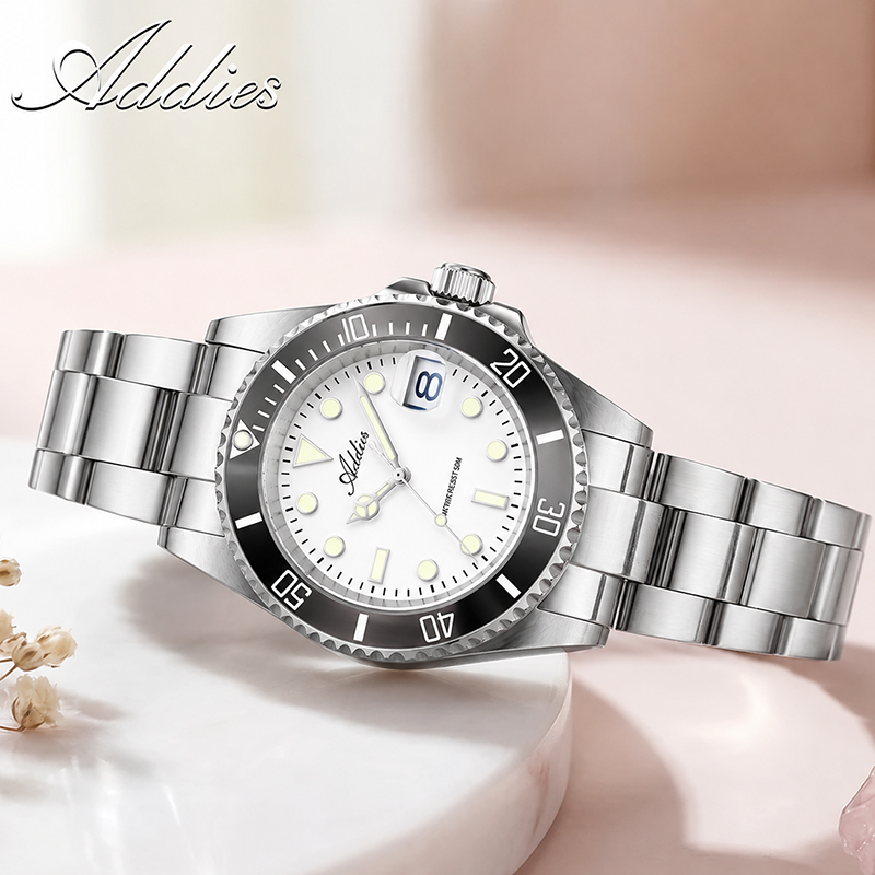 Luxury Watch & Jewellery - ADDIES 36mm 50m Wodoodporne Zegarki Damskie