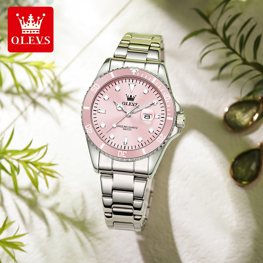 Luxury Watch Index - OLEVS Luksusowe damskie zegarki kwarcowe, stalowa