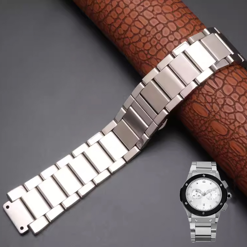 Luxury Watch Hublot - Solidna bransoleta do zegarka Hublot ze