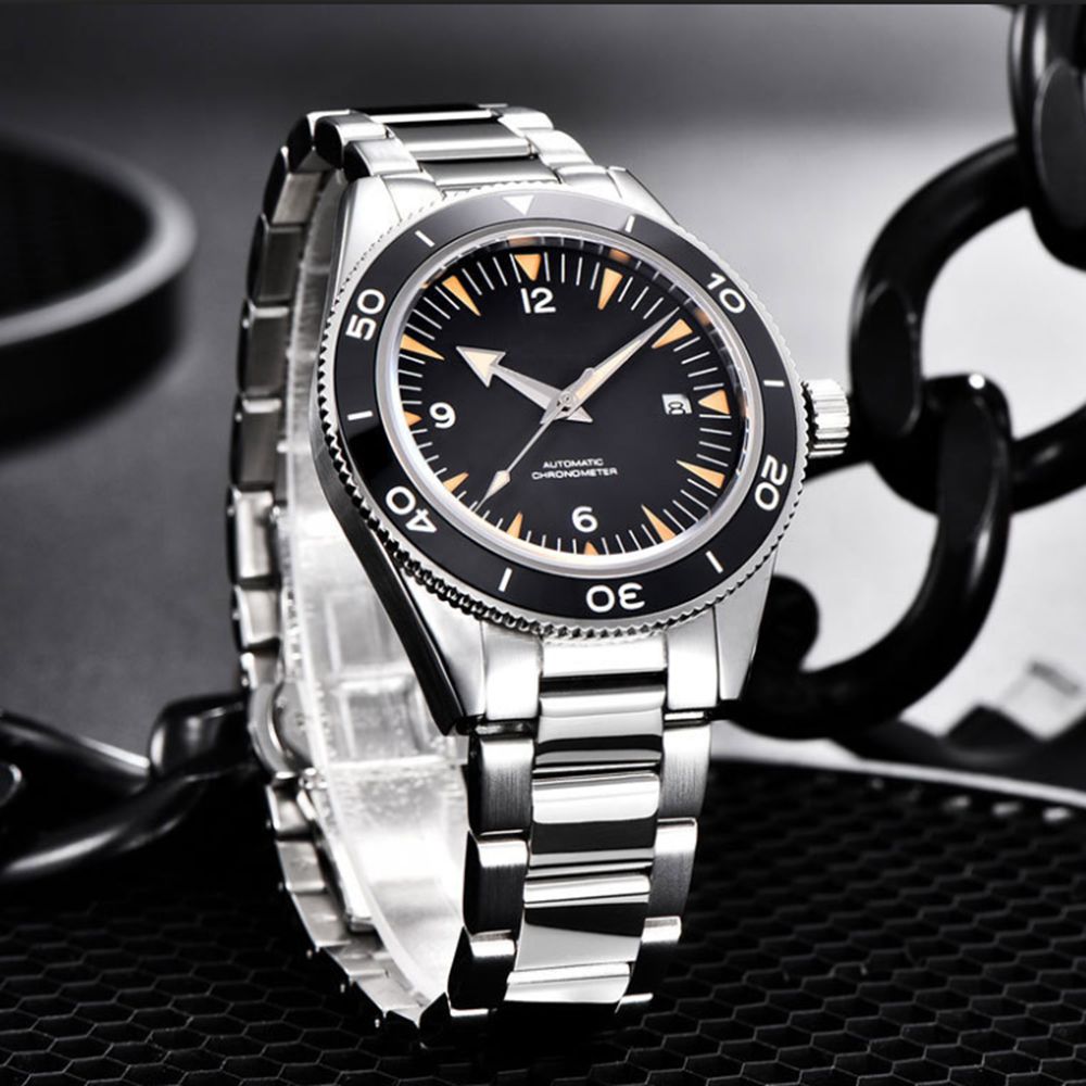 Własne logo NH35 zegarek z mec – Luxury Watch Uk recenzja i cena