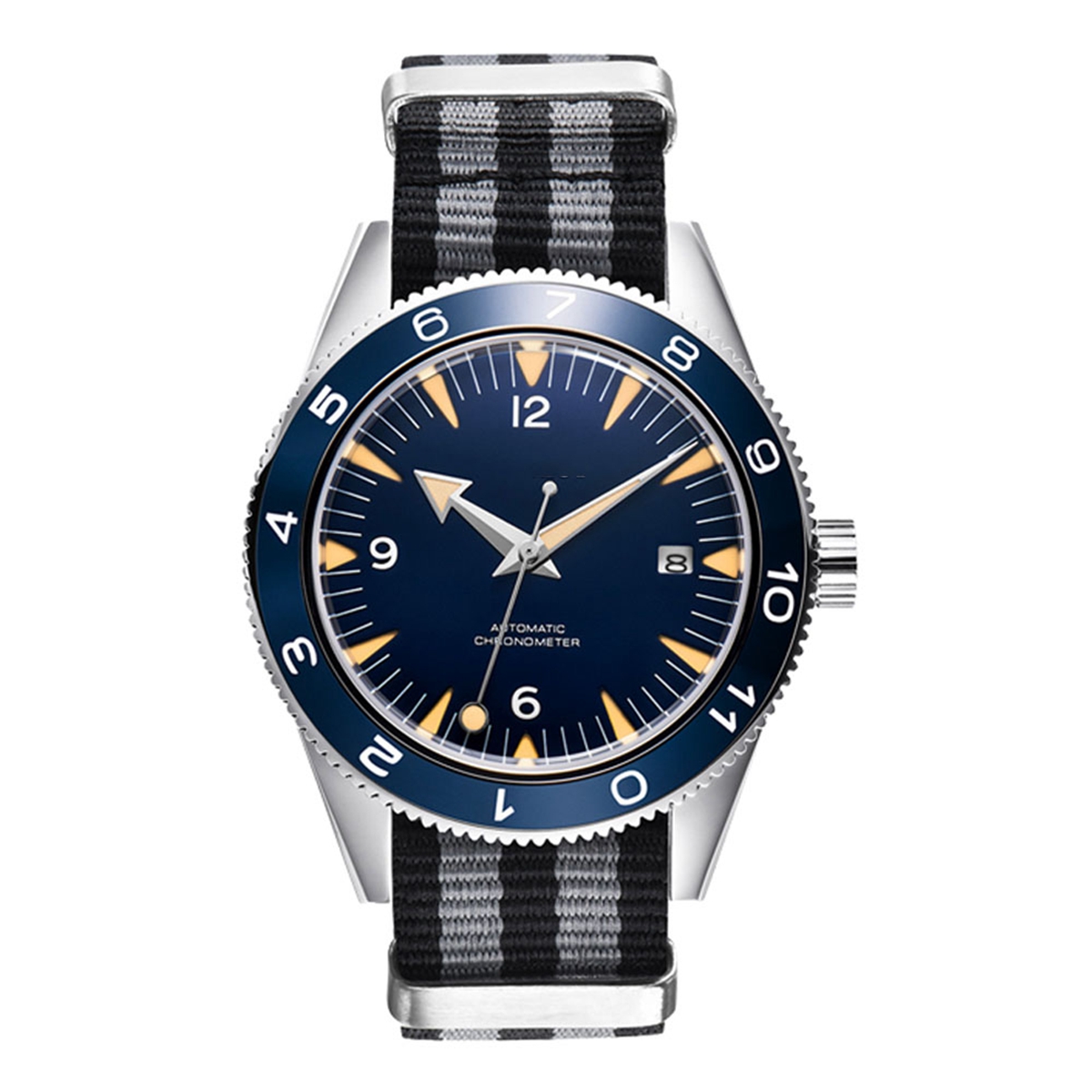 Własne logo NH35 zegarek z mec – Luxury Watch Uk recenzja i cena