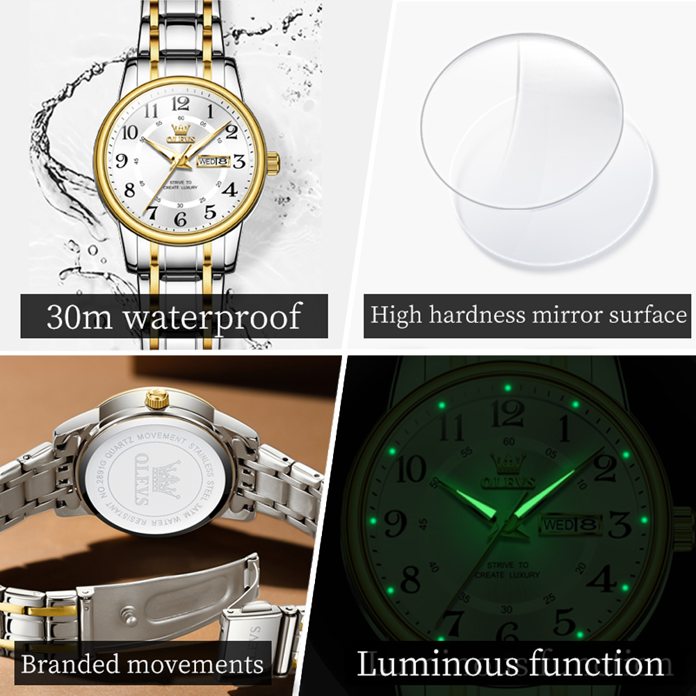 OLEVS 2891 Luksusowa Marka Mod – Luxury Watch Index recenzja i cena