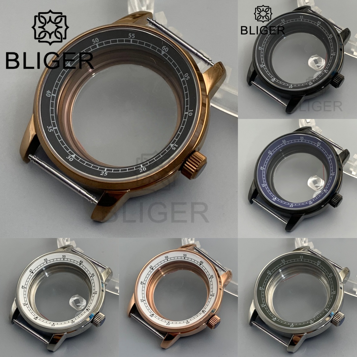 Obudowa zegarka BLIGER 38mm z  – Bronze Case Watch recenzja i cena