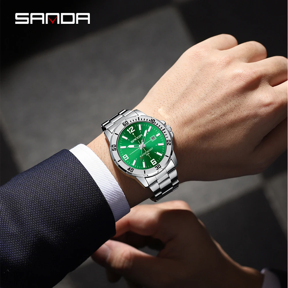 SANDA 3265 3266 Męski zegarek  – Luxury Watch Store recenzja i cena