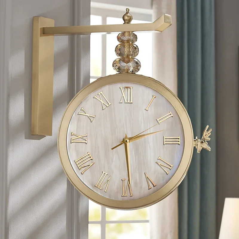 Dwustronny zegar ścienny do sa – Luxury Watch Europe recenzja i cena