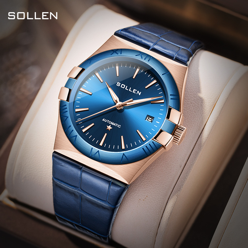Zegarki męskie SOLLEN, luksuso – Luxury Watch Japan Brand recenzja i cena