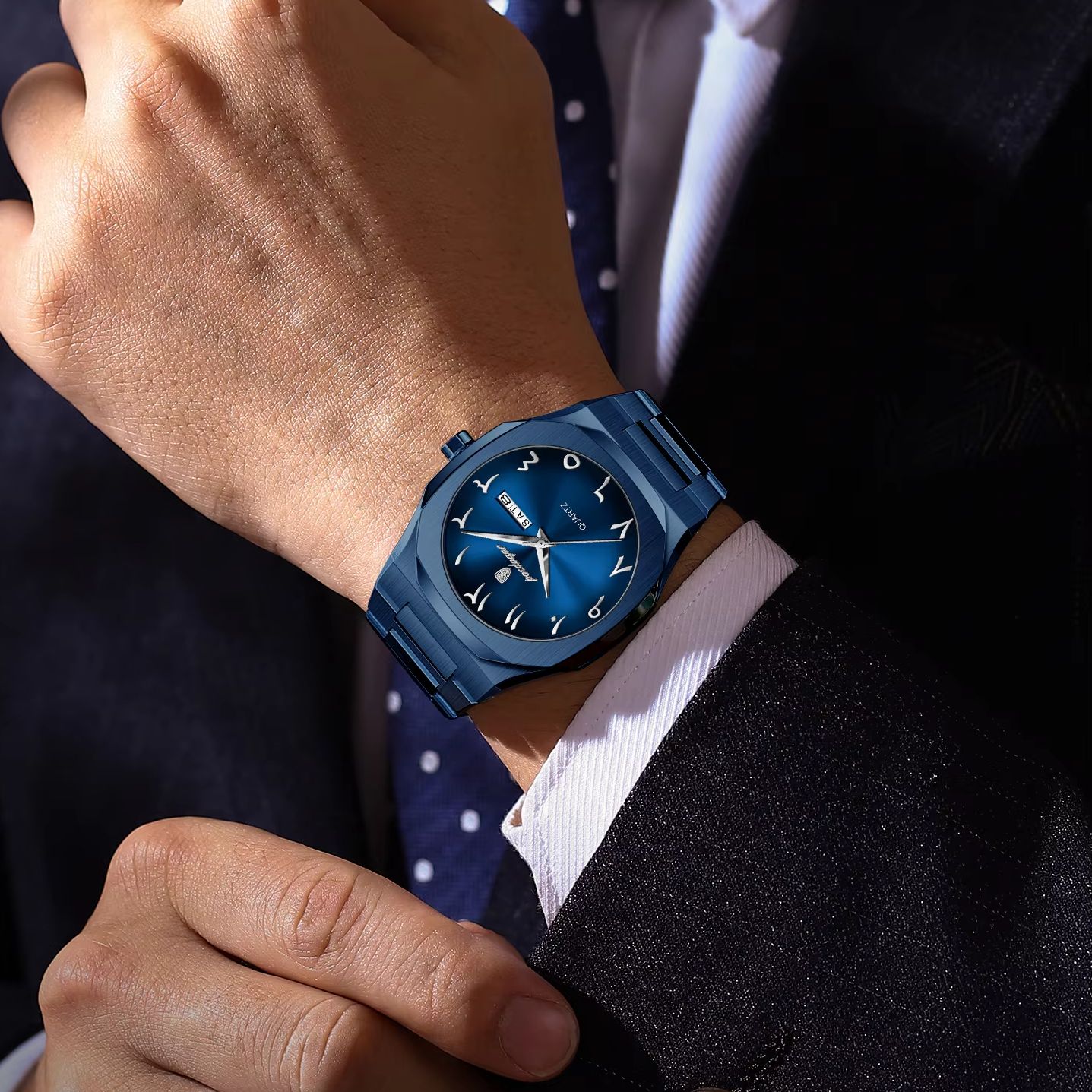 POEDAGAR Modny Luksusowy Męski – Luxury Watch Hublot recenzja i cena