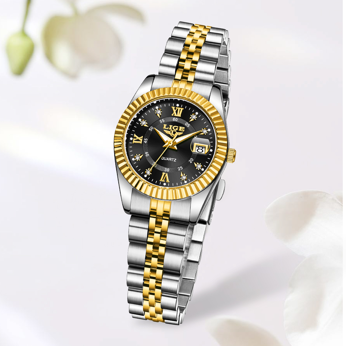 LIGE Fashion elegancki damski  – Luxury Watch Index recenzja i cena
