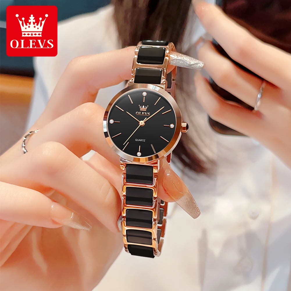 OLEVS Damski Zegarek 5877 Luks – Luxury Watch & Jewellery recenzja i cena