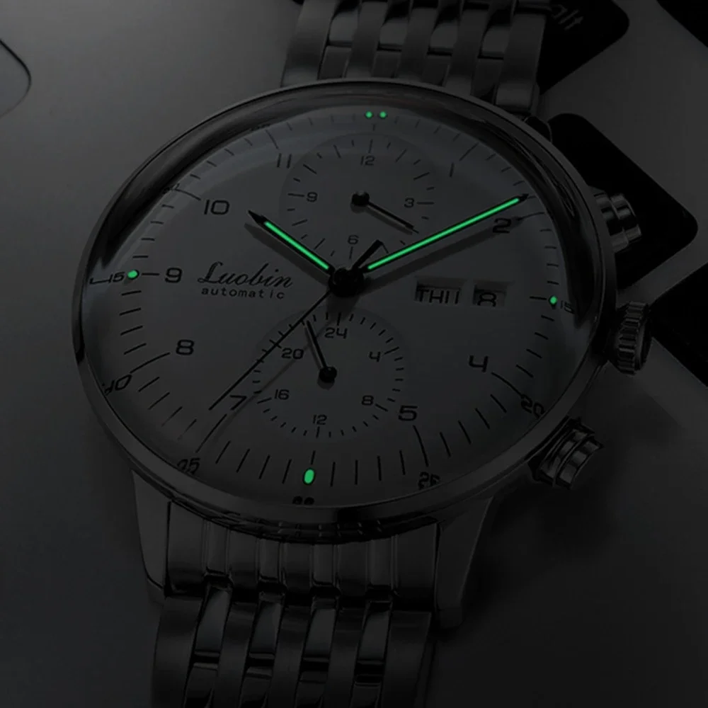 Moda męska zegarki mechaniczne – Guilloché Dial Watch recenzja i cena