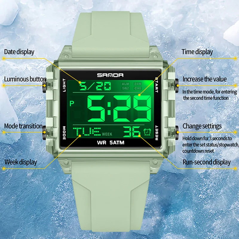 Zegarek studencki marki SANDA, – Luxury Watch Brands In World recenzja i cena