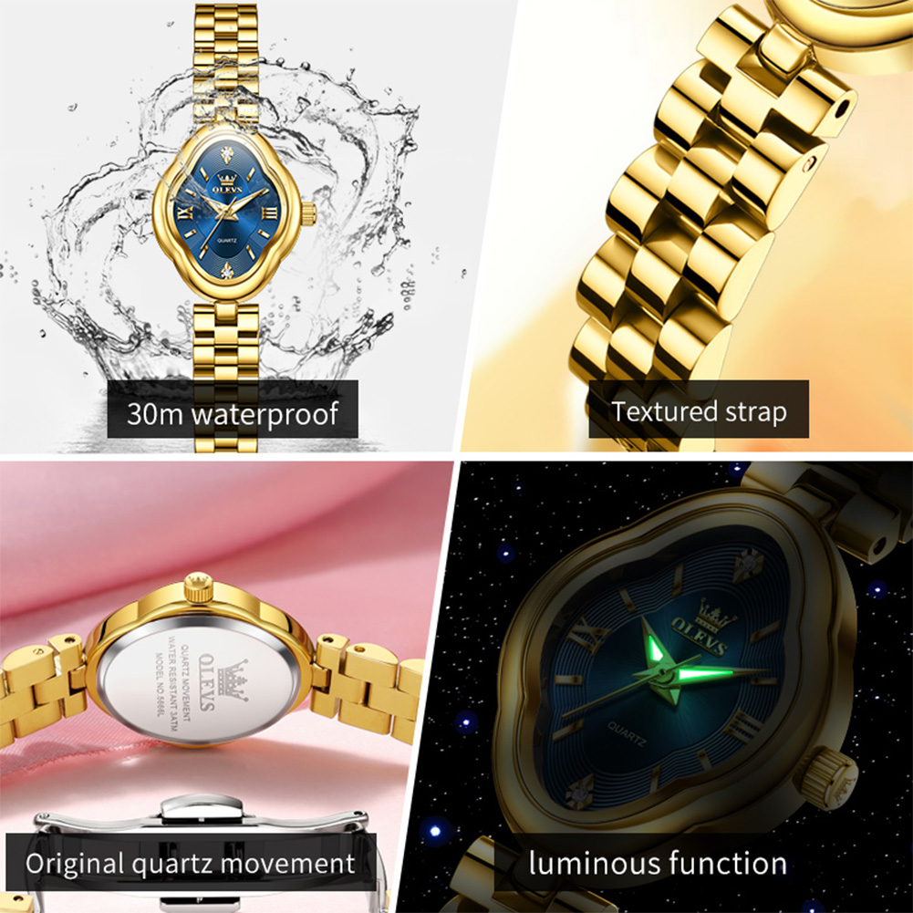 Zegarek damski OLEVS, nowy, kw – Luxury Watch Index recenzja i cena