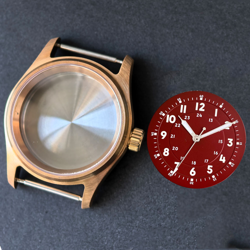 Zestaw: Koperta zegarka pilota – Bronze Case Watch recenzja i cena