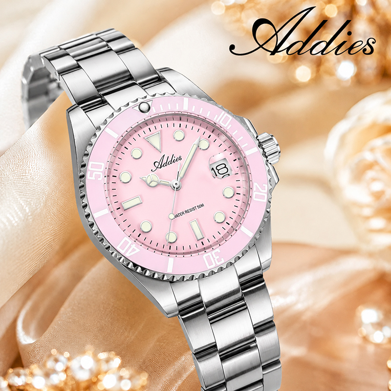 ADDIES 36mm 50m Wodoodporne Ze – Luxury Watch & Jewellery recenzja i cena
