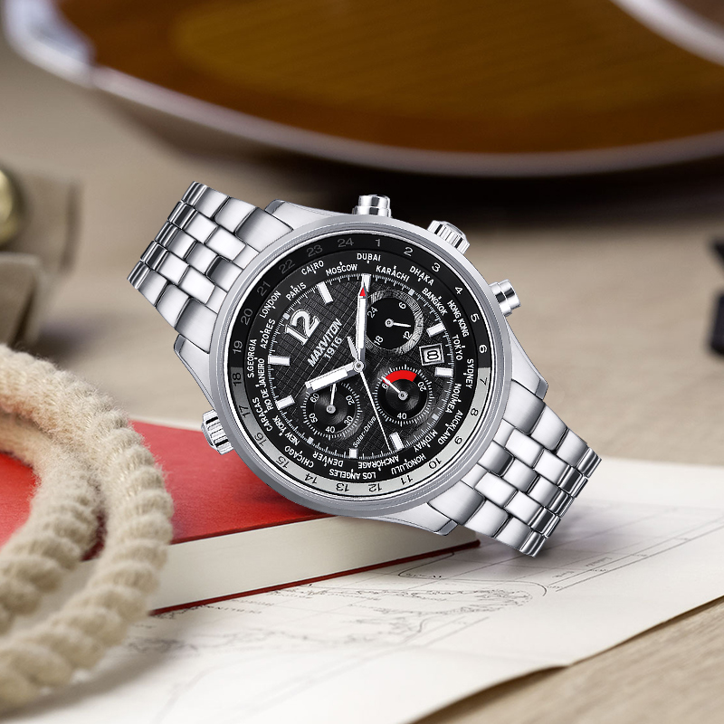 Zegarek męski MAXVITON Solar,  – Citizen Watch Promaster recenzja i cena