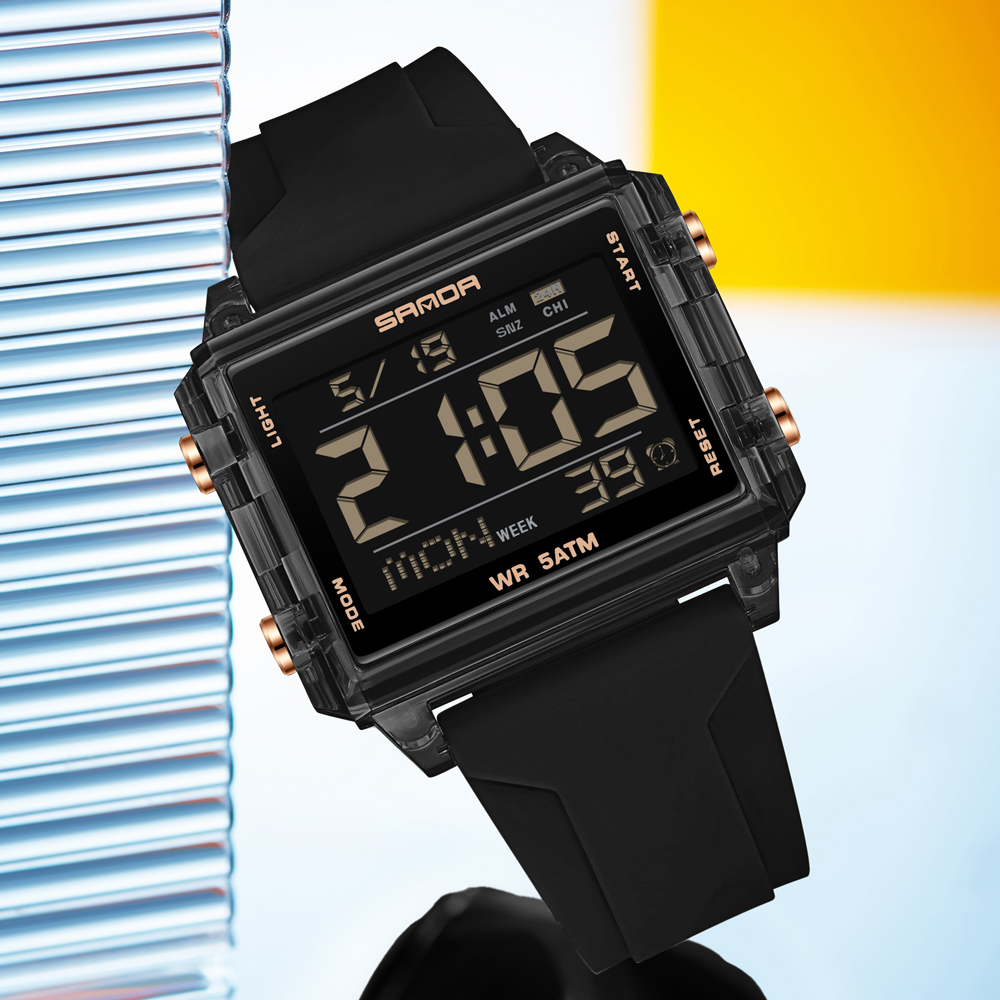 Zegarek LED SANDA dla mężczyzn – Luxury Watch Brands In World recenzja i cena