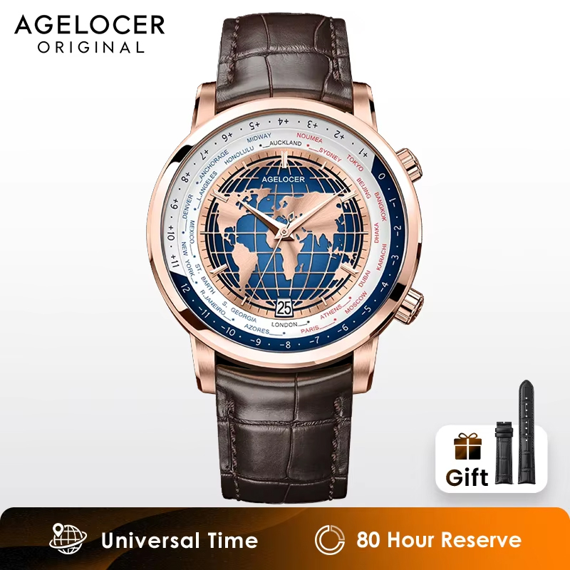 AGELOCER męski top marka niebi – Luxury Watch Brands In World recenzja i cena