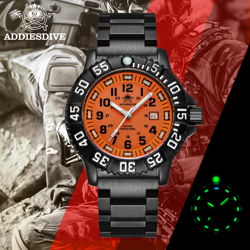 ADDIES Top Luxury Men's Milita – Luxury Watch Store recenzja i cena