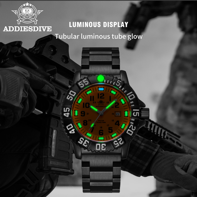 ADDIES Top Luxury Men's Milita – Luxury Watch Store recenzja i cena