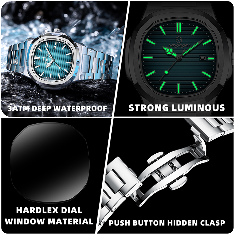 Modne męskie zegarki biznesowe – Luxury Watch Hublot recenzja i cena