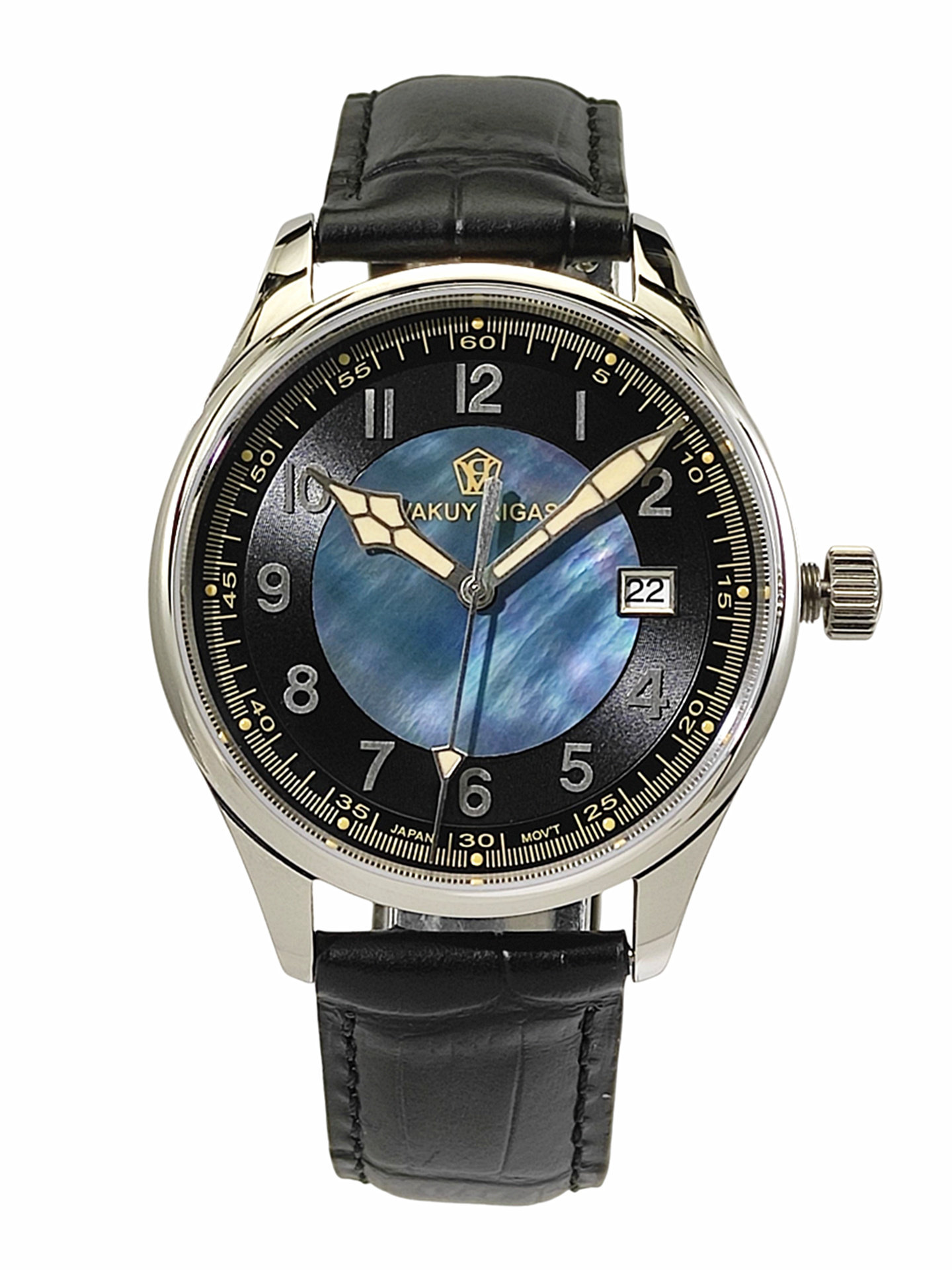 Zegarek męski Vakuy 40MM, auto – Guilloché Dial Watch recenzja i cena