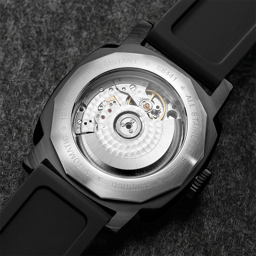 Zegarek SEAKOSS 45mm Diving GM – Guilloché Dial Watch recenzja i cena