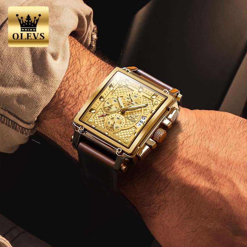 Zegarki męskie marki OLEVS, wo – Luxury Watch Uk recenzja i cena